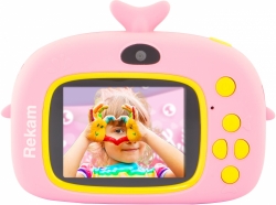 Фотоаппарат Rekam iLook K430i розовый 12Mpix 1.8 SD/MMC CMOS/Li-Ion