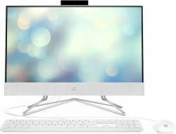 Моноблок HP 22-df1026ur 21.5 Full HD i3 1125G4 (2)/4Gb/SSD256Gb/MX330 2Gb/CR/Free DOS 3.0/GbitEth/WiFi/BT/90W/клавиатура/мышь/Cam/белый 1920x1080