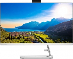 Моноблок Lenovo IdeaCentre 3 27ALC6 27 Full HD Ryzen 7 5700U (1.8)/16Gb/SSD512Gb/RGr/DVDRW/Free DOS/GbitEth/WiFi/BT/90W/клавиатура/мышь/Cam/белый 1
