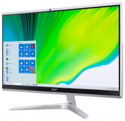 Моноблок Acer Aspire C22-1650 21.5 Full HD i5 1135G7 (2.4) 8Gb SSD512Gb UHDG CR Windows 10 WiFi BT 65W клавиатура мышь Cam серебристый 1920x1080