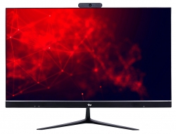 Моноблок IRU Office P2312CL 23.8 Full HD PG G6405 (4.1) 4Gb SSD120Gb UHDG 610 Free DOS GbitEth WiFi BT 120W Cam черный 1920x1080 (RUS)