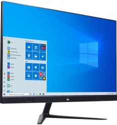 Моноблок IRU Office P2310CL 23.8 Full HD Cel G5905 (3.5) 4Gb SSD120Gb UHDG 610 Windows 10 Home Single Language 64 GbitEth WiFi BT 120W Cam черный 1
