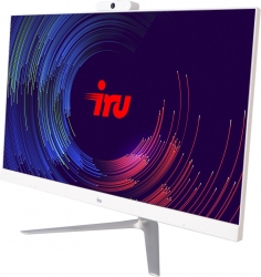 Моноблок IRU Office P2320P 23.8 Full HD Ryzen 5 PRO 2400GE (3.2) 16Gb 1Tb SSD240Gb RX Vega 11 Free DOS GbitEth WiFi BT 120W Cam белый 1920x1080 (RU