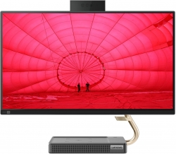 Моноблок Lenovo IdeaCentre 5 24IOB6 23.8 Full HD i5 11400T (1.3) 8Gb SSD512Gb UHDG 730 noOS GbitEth WiFi BT 90W клавиатура мышь Cam темно-серый 192