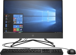 Моноблок HP 200 G4 21.5 Full HD i5 10210U (1.6) 8Gb SSD256Gb UHDG DVDRW CR Windows 10 Professional 64 GbitEth WiFi BT 65W клавиатура мышь Cam серый