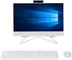 Моноблок HP 200 G4 21.5 Full HD i3 10110U (2.1) 8Gb SSD256Gb UHDG DVDRW CR Windows 10 Professional 64 GbitEth WiFi BT 65W клавиатура мышь Cam белый