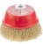 Щетка дисковая по мет. Matrix 74605 d=100мм d(посад.)=14мм (угловые шлифмашины) (упак.:1шт)