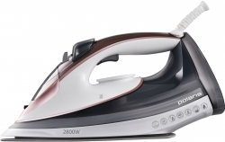 Утюг Polaris PIR 2883AK 2800Вт белый/серый