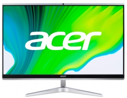Моноблок Acer Aspire C24-1650 23.8 Full HD i3 1115G4 (3) 8Gb SSD256Gb UHDG CR Windows 11 GbitEth WiFi BT 65W клавиатура мышь Cam серебристый 1920x1