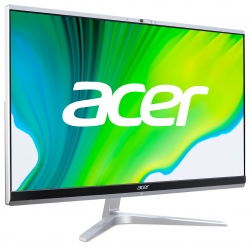 Моноблок Acer Aspire C24-1651 23.8 Full HD Touch i7 1165G7 (2.8) 8Gb 1Tb SSD512Gb MX450 CR Endless GbitEth WiFi BT 135W клавиатура мышь Cam серебри