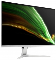 Моноблок Acer Aspire C27-1655 27 Full HD i7 1165G7 (2.8) 16Gb 1Tb 5.4k SSD512Gb MX330 CR Endless GbitEth WiFi BT 135W клавиатура мышь Cam серебрист