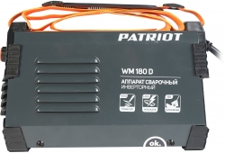 Сварочный аппарат Patriot WM180D инвертор ММА 7.8кВт