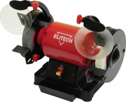 Электроточило Elitech СТ 200 200Вт 2850об/мин d=125мм t=20мм