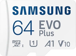 Карта памяти microSDXC Samsung 64Gb EVO Plus Class10 MB-MC64KA/RU
