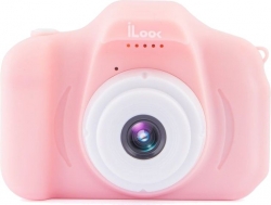 Фотоаппарат Rekam iLook K330i розовый 20Mpix 2 720p SDXC CMOS/Li-Ion