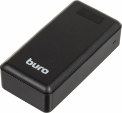 Мобильный аккумулятор Buro BPF30D 30000mAh 3A QC PD 22.5W 2xUSB черный (BPF30D22PBK)