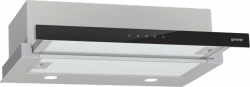 Вытяжка встраиваемая Gorenje TH64E3SGB нержавеющая сталь/стекло черное управление: сенсорное (1 мотор)