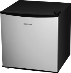 Холодильник Hyundai CO0502 серебристый/черный (однокамерный)
