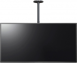 Кронштейн для телевизора Cactus CS-CP04-R черный 37-70 макс.81.6кг потолочный поворот и наклон