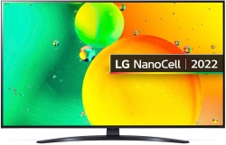 Телевизор LED LG 55NANO766QA.ARUB синяя сажа