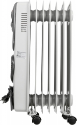 Радиатор масляный Ресанта ОМ-7НВ 1900Вт белый