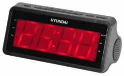 Радиобудильник Hyundai H-RCL140 черный