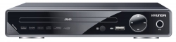 Плеер DVD Hyundai H-DVD200 черный ПДУ