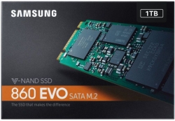 Накопитель SSD Samsung 1Tb MZ-N6E1T0BW 860 EVO M.2