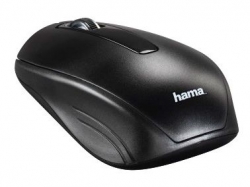 Клавиатура + мышь Hama Cortino черный беспроводная