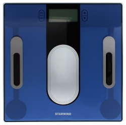 Весы напольные электронные Starwind SSP6050 синий
