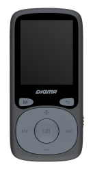 Плеер Hi-Fi Flash Digma B4 8Gb черный/1.8 /FM/microSD