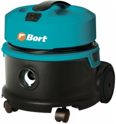 Строительный пылесос Bort BSS-1010HD 1000Вт (уборка: сухая) синий