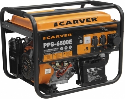 Генератор Carver PPG- 6500Е 9.6кВт