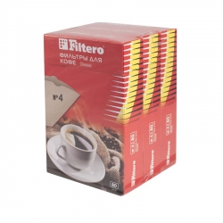 Фильтры для кофеварок Filtero №4/240 коричневый