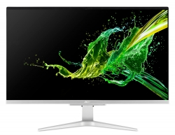 Моноблок Acer Aspire C27-962 27 Full HD i3 1005 G1 (1.2)/4Gb/1Tb 5.4k/MX130 2Gb/Endless/GbitEth/WiFi/BT/135W/клавиатура/мышь/серебристый 1920x1080
