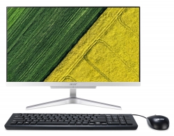 Моноблок Acer Aspire C22-320 21.5 Full HD A9 9425 (3.1)/4Gb/1Tb 5.4k/R5/CR/Endless/GbitEth/WiFi/BT/65W/клавиатура/мышь/серебристый 1920x1080