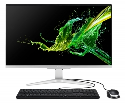 Моноблок Acer Aspire C27-962 27 Full HD i5 1035G1 (1)/8Gb/SSD512Gb/MX130 2Gb/Endless/GbitEth/WiFi/BT/135W/клавиатура/мышь/серебристый 1920x1080
