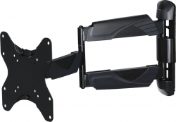 Кронштейн для телевизора Hama H-118665 черный 10-48 макс.25кг настенный поворот и наклон
