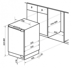 Freezer Maunfeld MBFR88SW white