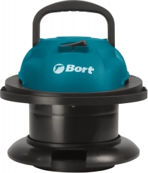 Строительный пылесос Bort BSS-1215-Aqua 1250Вт (уборка: сухая/влажная) серый
