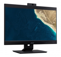 Моноблок Acer Veriton Z4860G 23.8 Full HD PG G5420 (3.8)/4Gb/SSD256Gb/UHDG 630/DVDRW/CR/Windows 10 Professional/GbitEth/WiFi/BT/135W/клавиатура/мышь/ч