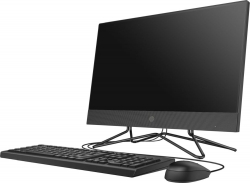 Моноблок HP 205 G4 21.5 Full HD Ath 3050U (2.3)/4Gb/1Tb 7.2k/RGr/DVDRW/CR/Free DOS/GbitEth/WiFi/BT/65W/клавиатура/мышь/Cam/черный 1920x1080