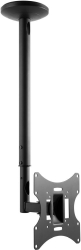Кронштейн для телевизора Ultramounts UM 890 черный 17 -43 макс.30кг потолочный поворотно-выдвижной и наклонный