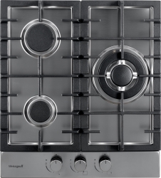Газовая варочная поверхность Weissgauff HGG 451 XFh нержавеющая сталь